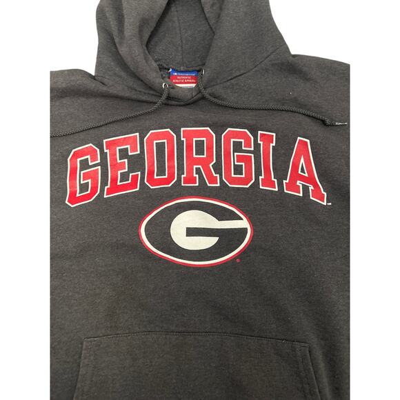Champion | Unisex University of Georgia Hoodie | Size Large - Picture 2 of 4